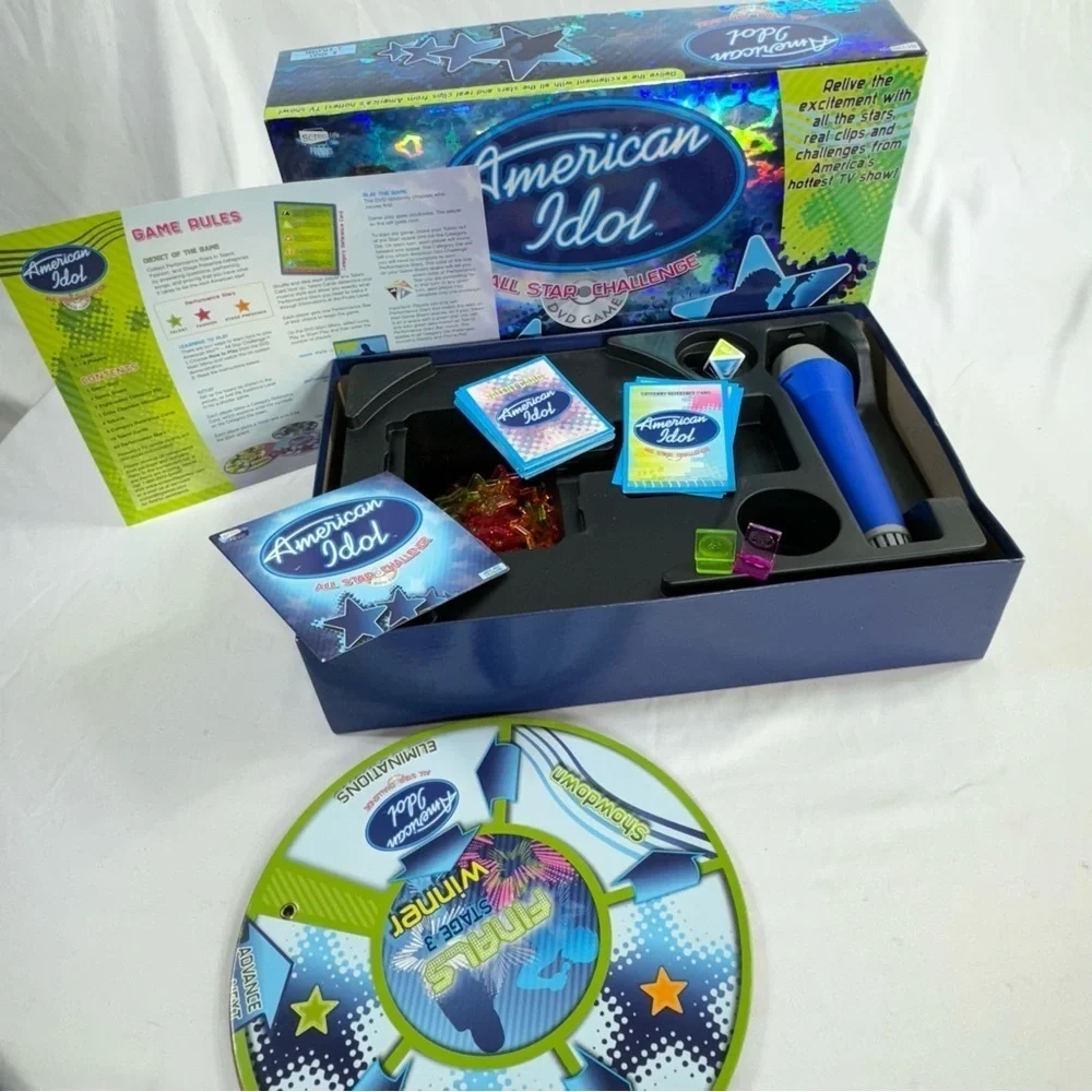 American Idol All Star Challenge DVD Game